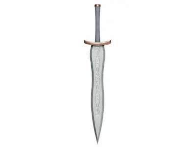 Elfsword Low-poly 3D model