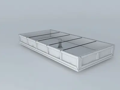 System Aquaponico 07 Aquaponics Growing Beira Mar Pool Plywood 3D model