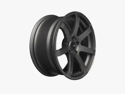 Enkei PF07 Wheel Rim 3D model