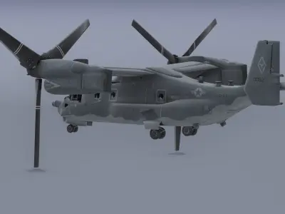 Oyspree v22 Low-poly 3D model