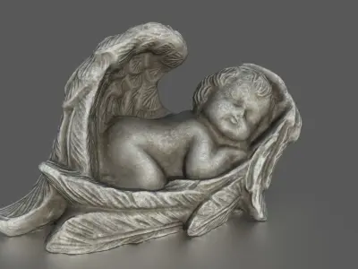 BABY BORN Low-poly 3D model