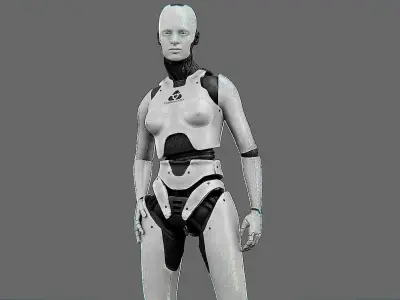 META HUMAN BOT-B Rigged for Unreal Engine - Unity - MIXAMO  3D model purchase