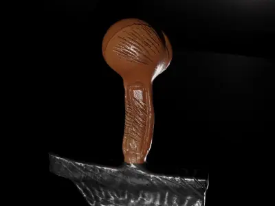 Keris Dagger 3D model