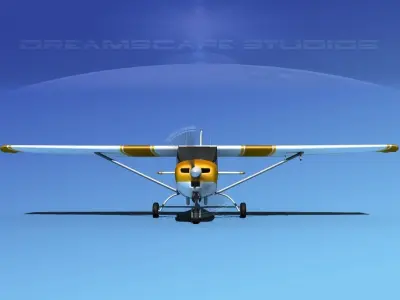 Cessna 172RG Cutlass V06 3D model