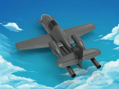 Messerschmitt Me 328 3D model