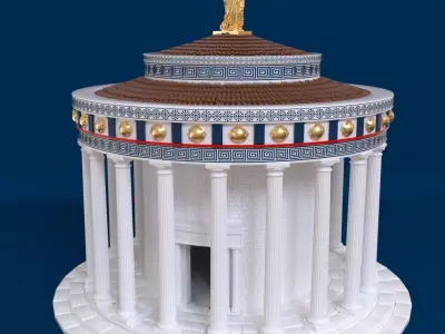 THOLOS OF DELPHI 3D model