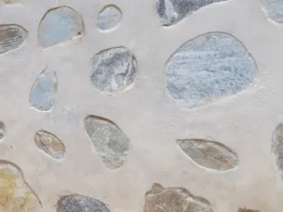 Traditional Korean Wall with the Window 3D model