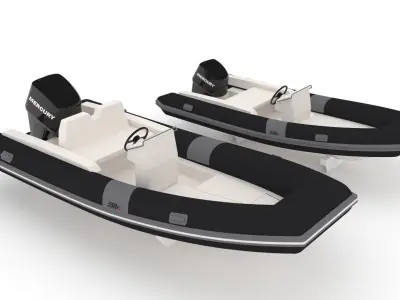 Northstar Tender Boat model 550 - 460 3D model