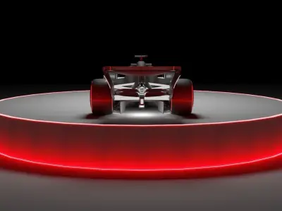 F1 2023 3D model Free low-poly 3D model