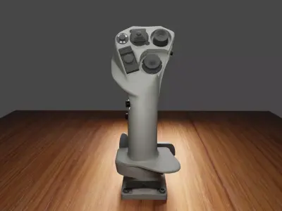 Rafale control stick 3D print model
