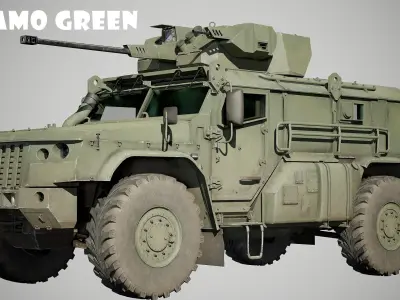 Typhoon VDV Game Ready Model 80K Low-poly 3D model