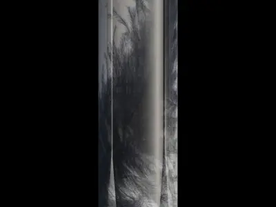 Blue Origin New Shepard Rocket Low-poly 3D model