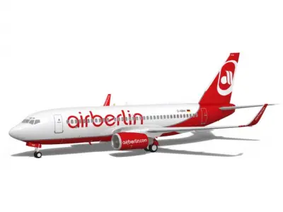 airberlin Boeing 737-700w 3D model