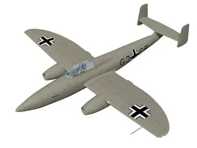 Heinkel He 280 V3 3D model