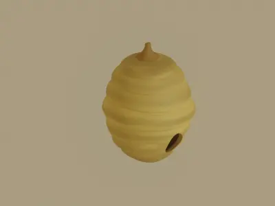 Beehive 3D model