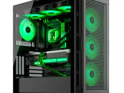 Gaming PC 16 3D model