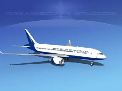 Boeing 787-8 Air Charter Intl 3D model