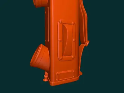 SCR-536 radio transceiver 3D print model