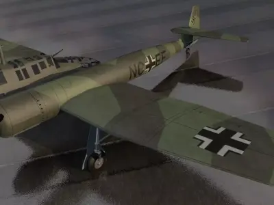 Blohm und Voss Bv-141B 3D model