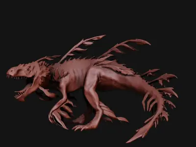 seaweed dragon 3D model
