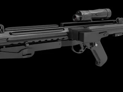 E11 Imperial stormtrooper blaster 3D model