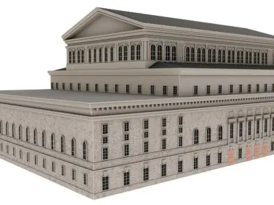 Bolshoi Theatre 3D model
