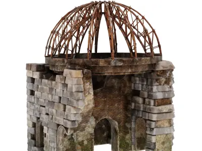Game Asset Pack 3d model Low-poly 3D model