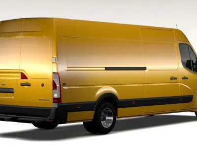 Opel Movano L4H2 Van 2016 3D model