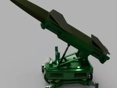 Anti land 01 3D model