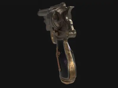 Van Helsing Pistol 3D model
