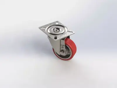 Rodizio Schioppa GL 414 PE Wheel 3D model