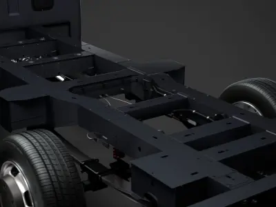 Vauxhall Movano SingleCab SW E30 Chassis 2014 3D model