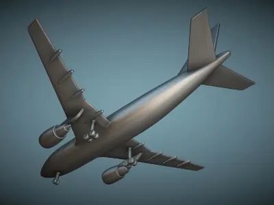 Airbus A310 - 3D Printable Model 3D print model