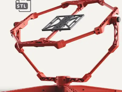 DIY Drone Gyro Kit for Hobbyists Schools and Engineers 3D print model