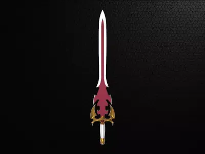 Sword type M 3D model