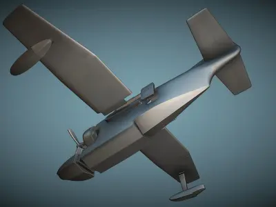 Grumman XJL-1 Columbia - 3D Printable Model 3D print model