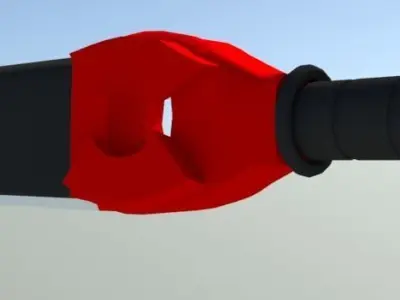 The Crimson Blade - Limited Edition Collection Low-poly 3D model