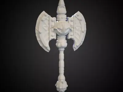 Stylized Axe 27 3D model