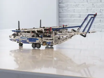LEGO Technic Cargo Plane - 42025 3D model