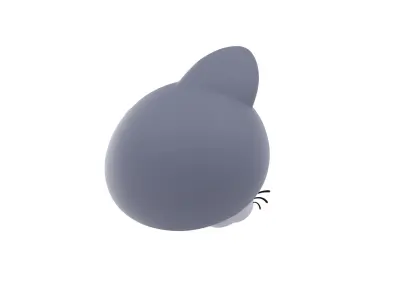 Prop128 Cat Head 3D model