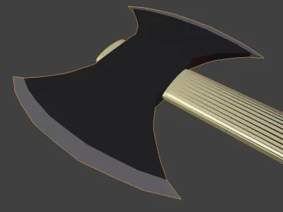 Hatchet axe 3D model