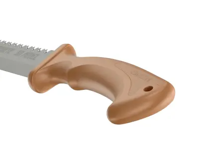 Machete With Ergonomic Handle 3D model