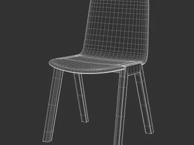  Replica Alki Pure Chair Model, Green 