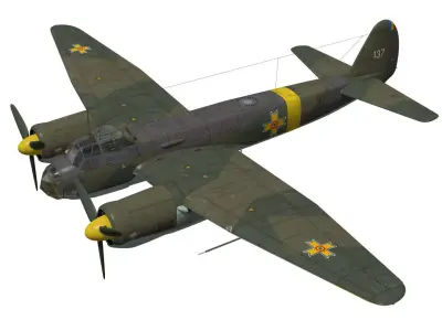 Junkers Ju 88 D-1 3D model