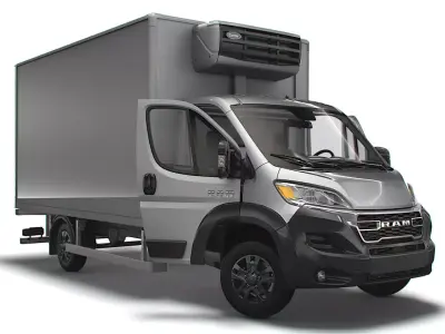 RAM Promaster Refrigerator HQInterior 4300WB 2023 3D model