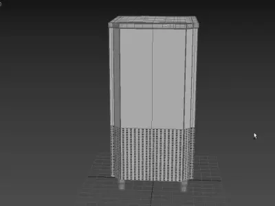 U-Line Blast Chiller Commercial Refrigerators Ucbf532-Ss12A 3D model