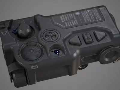 RAID-X - Replica Low-poly 3D model