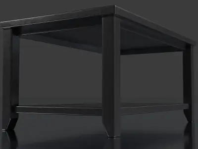 Mid Table Free low-poly 3D model
