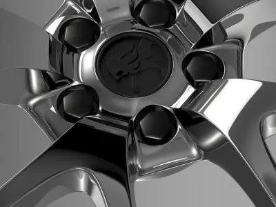 Holden Insignia VXR rim 3D model