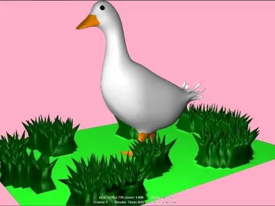 Goose 3D 3D model